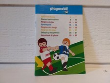 PLAYMOBIL PIÈCE 4700/ TERRAIN DE FOOTBALL RÈGLE DU JEUX