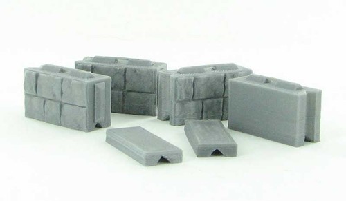 Bloc mur préfabriqué en - préfabriqué,