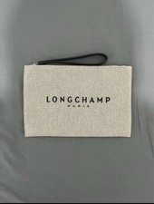 Pochette Longchamp Grise