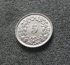 Monnaie Suisse 5 Centimes 1933