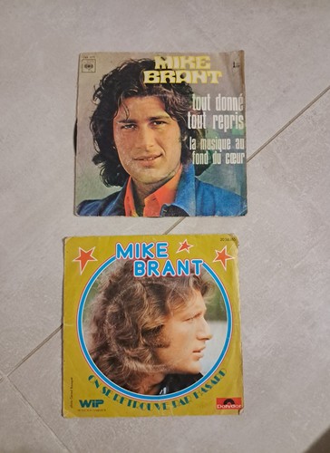 Lot vinyle 45t mike brant - vinyle,