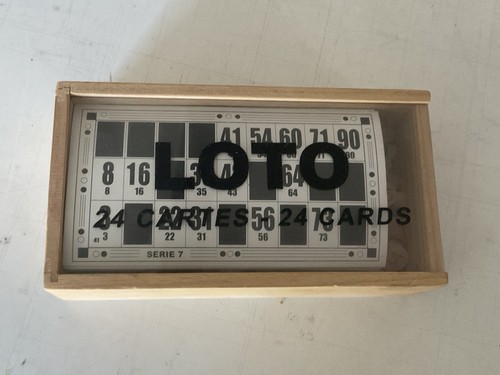 Loto jeu boîte - loto,