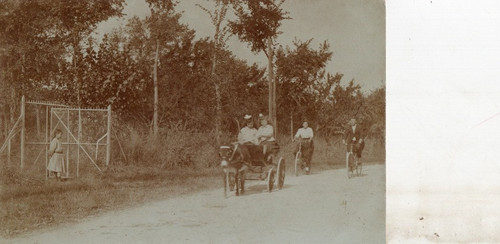 Carte postale photo - photo, famille