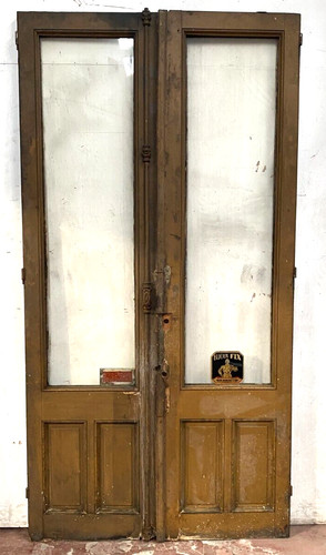Double portes passage en - double, de