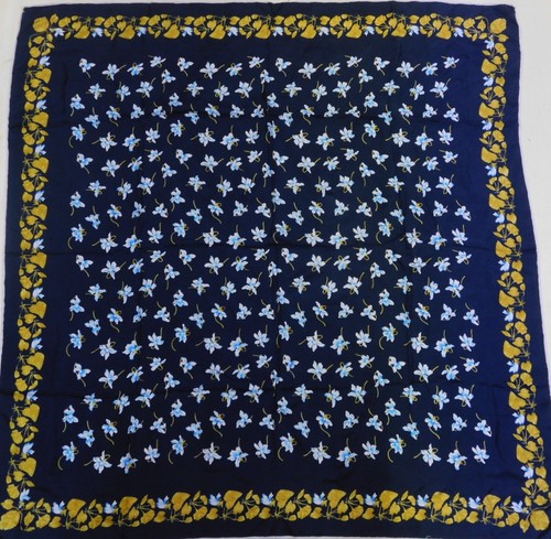 Foulard vintage femme soie - vintage,