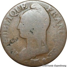 B9351 Directoire Rare 5 centimes Dupré CNNQ An 5 Paris ->Make offer