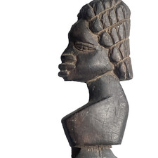 Ancien coupe-papier Ébène