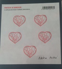 Bloc feuillet timbre France 2012 neuf** YT F648A. Cœurs Adeline André