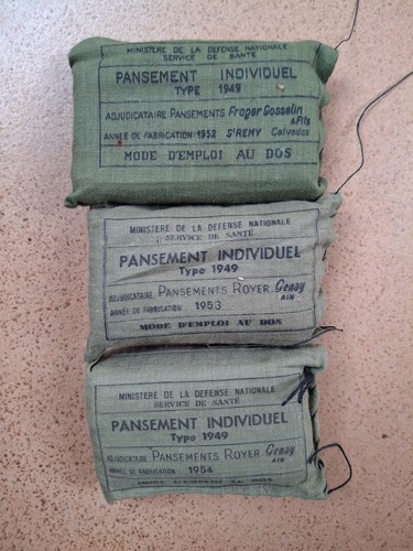 Pansements individuels mle - individuels,