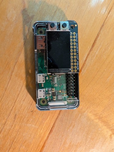 Raspberry zero with display - raspberry,