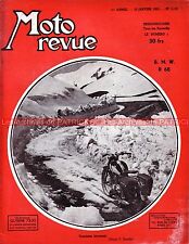MOTO REVUE 1118 BMW R68 R 68 VISITE Chez PEUGEOT TRIUMPH Speed Twin PARILLA 1953