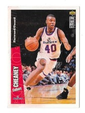 Carte - Upper deck 1994 - N°162 - Calbert Cheaney