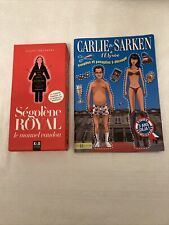 poupée Vaudou Ségolène Royal Et BD à decouper  Sarko et carlie À L’Élysée