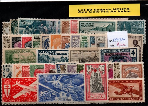 Lot timbres des - lot,
