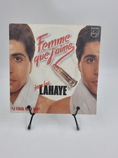 Vinyle 45 tours Jean-Luc Lahaye : Femme que j’Aime avec fourreau