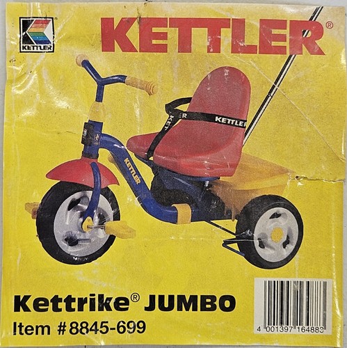 Kettler jumbo tricycle - tricycle, with