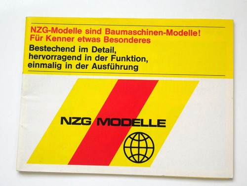 Nzg modelle petit - petit, catalogue
