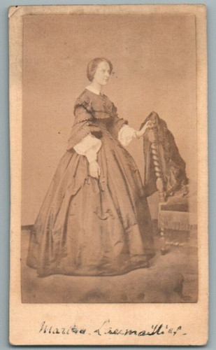 Cdv femme nommee - cdv, marita