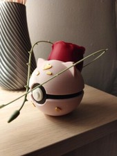 Pokéball Pokémon Bulbizarre Saint Valentin Impression 3D, Diamètre 7cm, Neuf