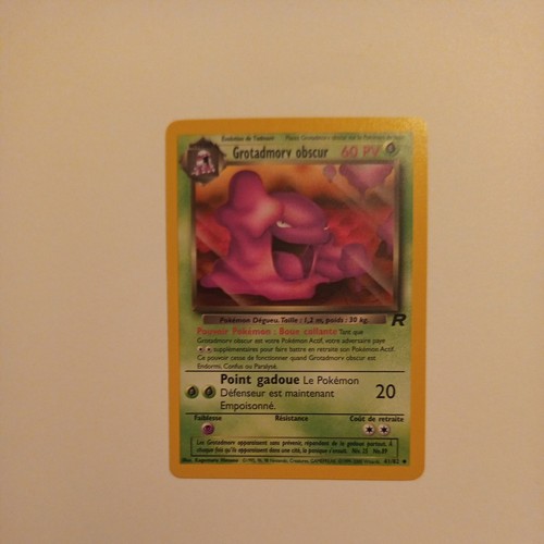 Carte pokémon grotadmorv - pokémon, :