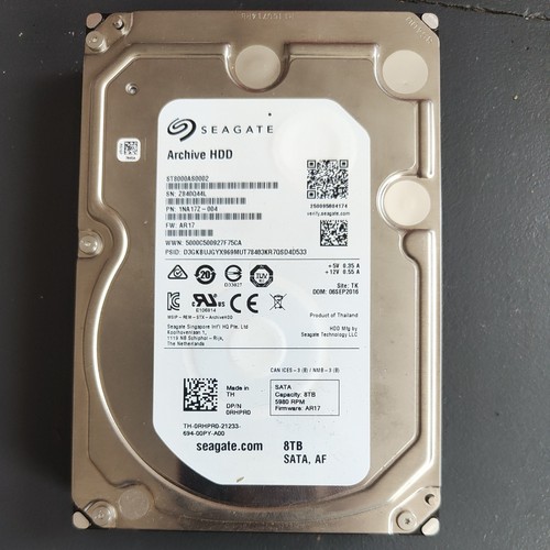 Seagate archive st8000as0002 - seagate, 8