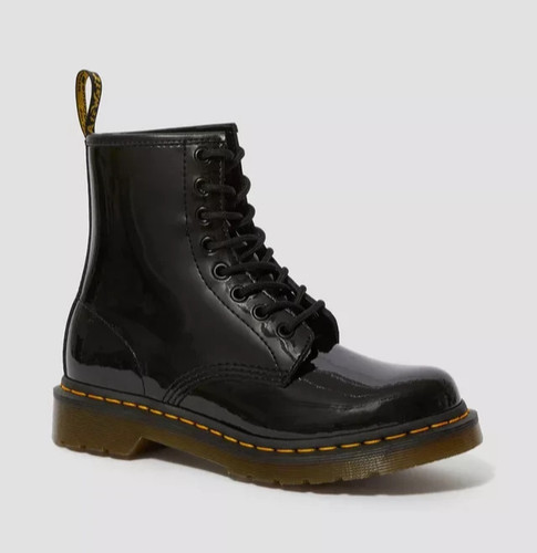 Bottes cuir laqué - bottes,