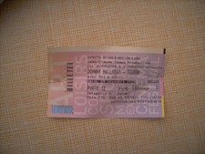 Johnny Hallyday.Billet de concert.Zenith Orleans 03.11.2009.