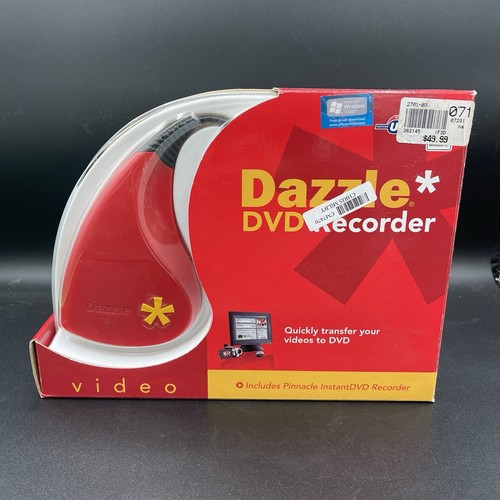 Pinnacle dazzle dvd recorder - pinnacle,