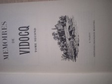 Vidocq Mémoires T1 et T2