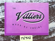 Villiers moteur 197 cc Mark 6E