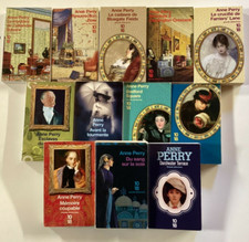 LOT de 12 Anne PERRY roman policier 10/18 Grands détectives