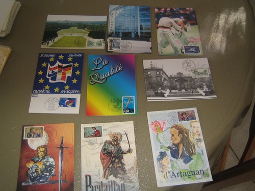 Lot cartes 1er jour 1997 - jour,