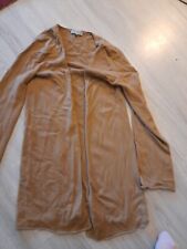 gilet long cachemire acanthe