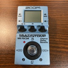 Pédale d'effet guitare multi-effets Zoom MS-70CDR utilisée