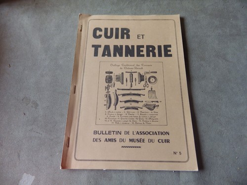 Cuir tannerie bulletin - cuir,