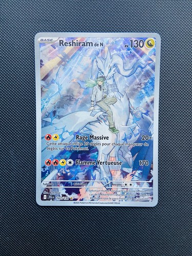 Carte pokemon reshiram n - pokemon, de