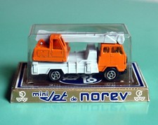 NOREV Mini Jet réf 433 ~ VOLVO Grue ~ Camion 1/64 ~ Boite Blister Scellée Neuf