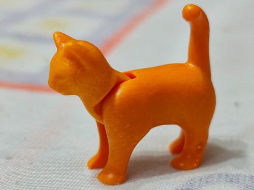 Playmobil figurine chat - figurine,
