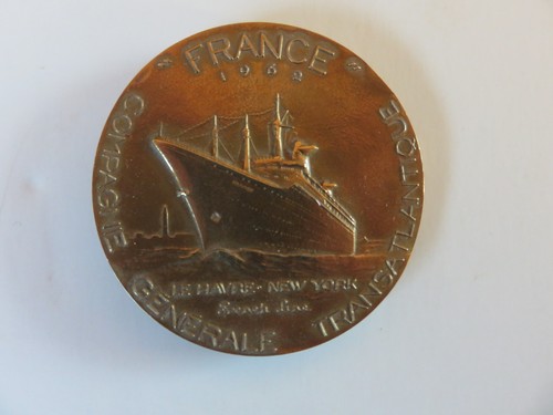 Médaille paquebot france - médaille,