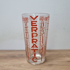 Ancien Verre Mesureur en Verre
