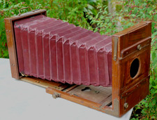 Grande chambre bois professionnelle appareil photo XIX grand format OUB25CHA001