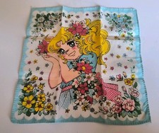 Ancien Mouchoir Candy Vintage 70/80 AB Production Dorothée