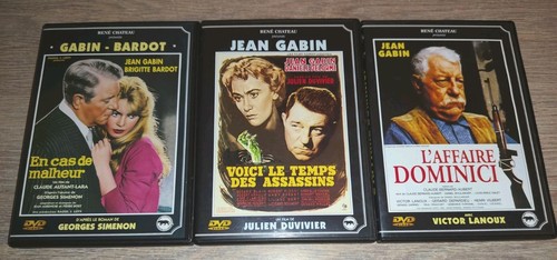 Lot dvd gabin - de, 3