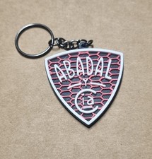 Porte-clé voiture Abadal – Impression 3D artisanale PLA – Cadeau auto vintage