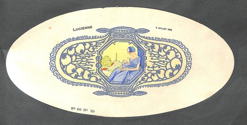 Art deco peinture pochoir - deco,