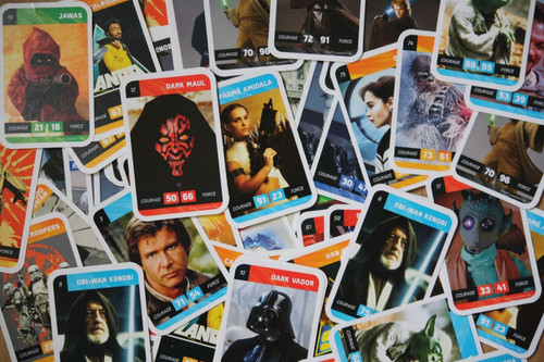 Lot cartes star wars - 5,