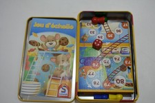 Jeu d'échelle Edition Schmidt jeu de société jeux des souris voyage boite métal