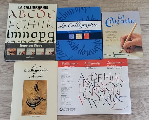 Livres sur calligraphie - 4,