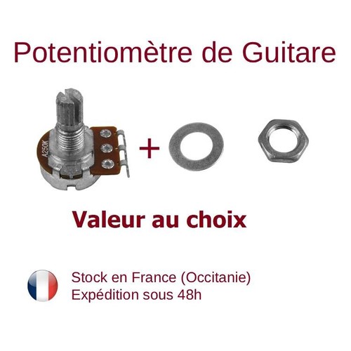 Potentiomètre guitare a250k - guitare,