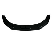 Spoiler avant noir brillant